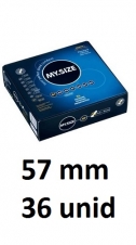 Preservativos MY SIZE 57 mm Caja 36 unidades