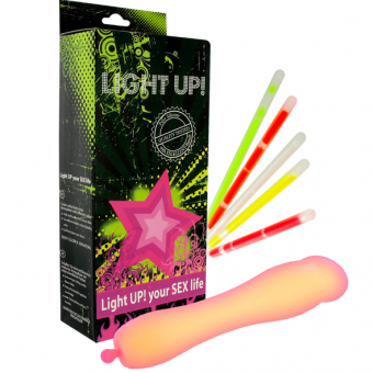Varios  Light Up Consolador Orginal De Luz (Grueso)