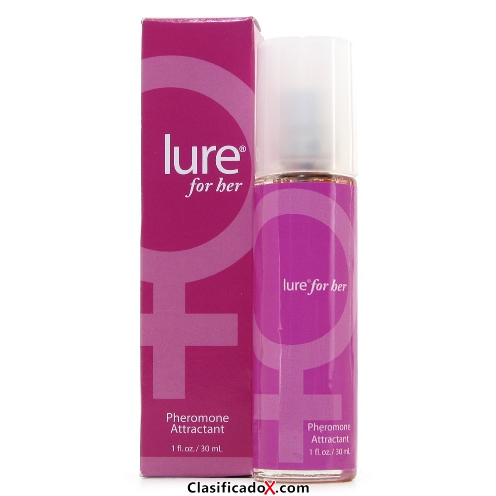 sexshop FEROMONAS LURE FOR HER perfume para conquistar al hombre de tus sueños atrae a todos los hombres