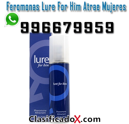 perfume con fermonas Lure for Him atrae con deseo sexual a las mujer