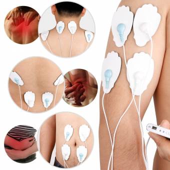 16 Modos TENS EMS Masajeador Recargable Electrodo Estimulador de Acupuntura Para La Terapia Física -Duomishu- MINI Masajeador para Tratar el Estrés del Cuello, Dolor Ciático y Alivio del Muscular. Env