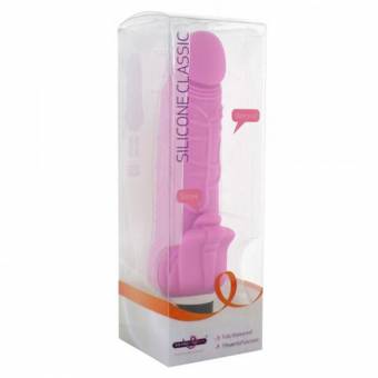 Vibrador con Estimulador de Clitoris / 100 % Silicona / Motor con 7 Funciones Diferentes / Resistente al Agua. Envíos a Las Palmas