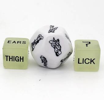 Demarkt Dados Sexuales de los dados parejas de adultos divertido de los dados del juego fijó para Jueguete Adulto para Amor / Parejas regalo, juego de 3. Envíos a Granada