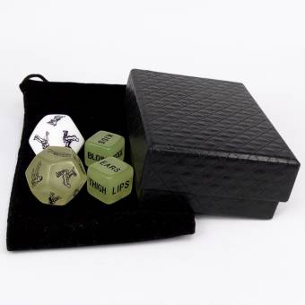 Nuevo Sex juego de dados para los Enamorados de Couples adultos, posiciones sexuales varios, Les Options Foreplay, emballés magnifiquement para hacer el regalo de Navidad perfecto o un juguete de alta