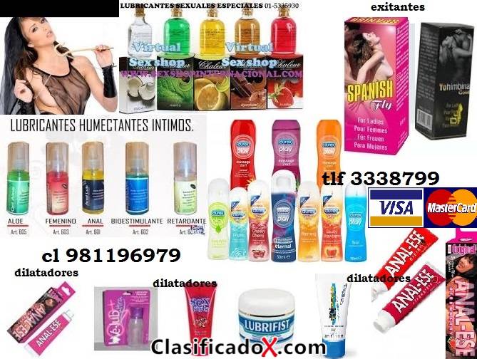 sexshop  exitantes lubricantes pidalo al cl 964864773 tlf 01 3338799
