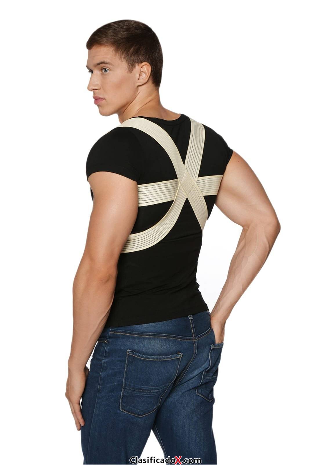 ®Befit24 Abrazadera De Soporte De Columna Con Cifosis – Corrector De Hombros Redondeados Y Postura De Espalda Alta – Hecho En Europa – Garantía De 5 Años - [ Size 3 - Beige ]. Envíos a Burgos