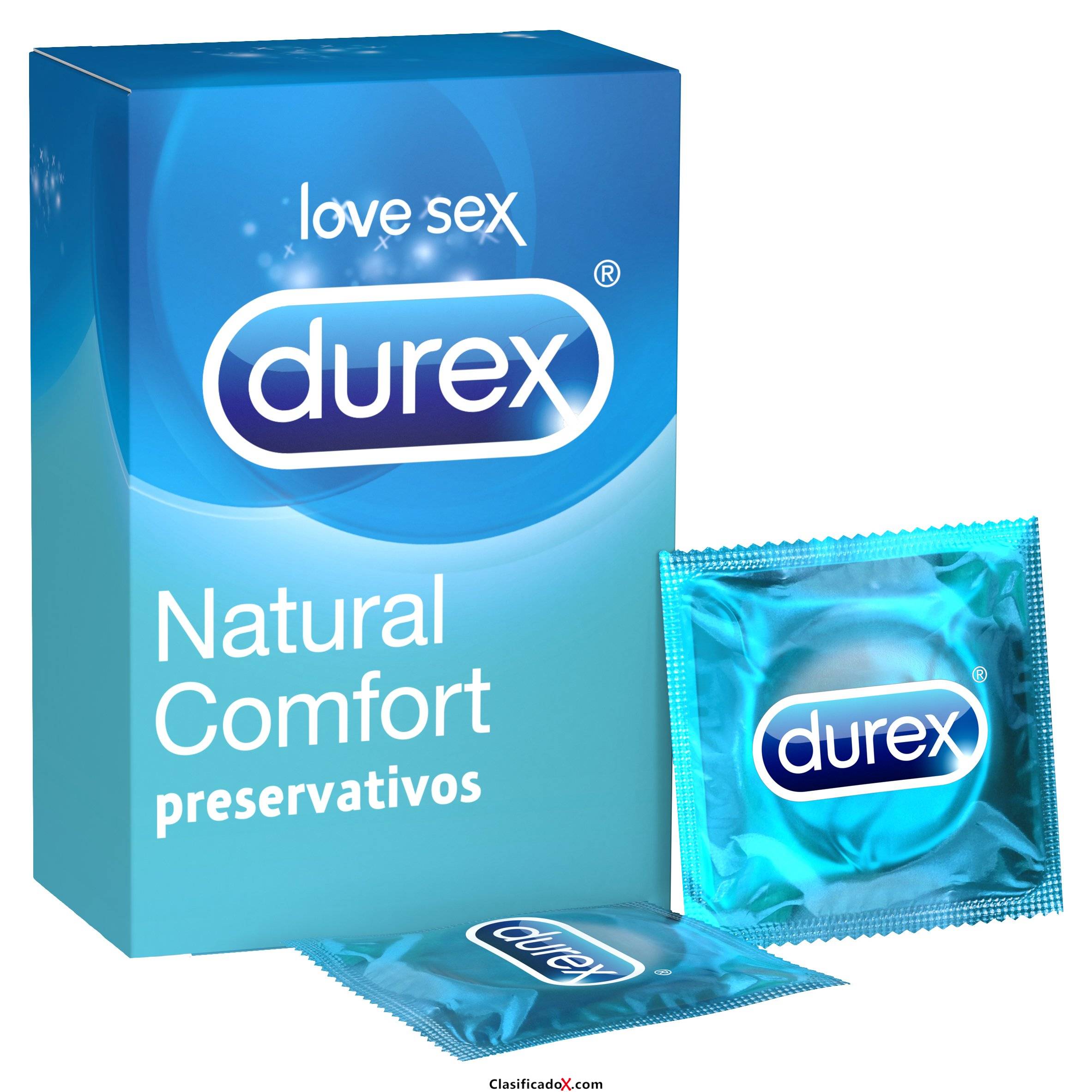 Durex Natural Comfort Preservativos - 24 Unidades. Envíos a Granada