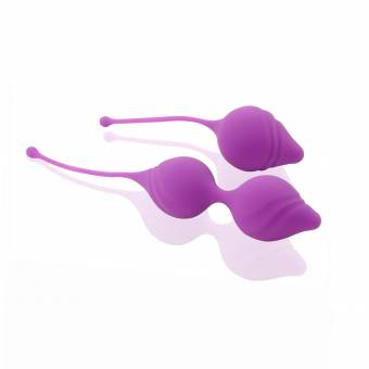 Nautime Bolas Chinas de Silicona Medica Vibrador Set de 3 Mujer Suelo Pelvico Masajeador de la Salud Kegel Ejercitador (Color Morado). Envíos a Huelva