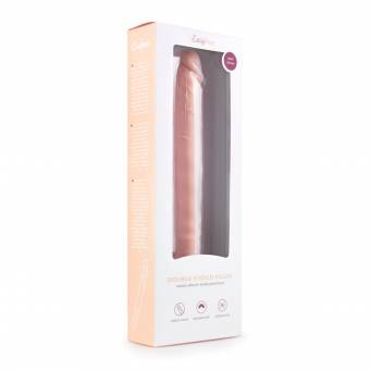 Easytoys Consolador Doble de Silicona, Color Natural - 1 Unidad. Envíos a Navarra