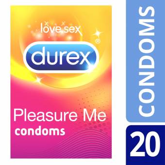 Preservativos Durex Pleasure Me, estriados y punteados. Envíos a Granada