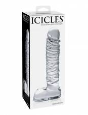 Icicles Dildo de Vidrio Numero 63 - 815 gr. Envíos a Jaén
