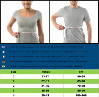 ®aHeal - (Tamaño 3) - Corrector de postura Reforzada Apoyo Para la Espalda - Deshacerse De Dolor De Espalda Hecho - Europeo de Garantía de la Calidad/100% Garantía De Devolución. Envíos a Illes Balear