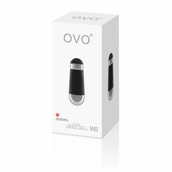 OVO W2 Ei - Vibrator Schwarz, 1er Pack (1 x 1 Stück). Envíos a València