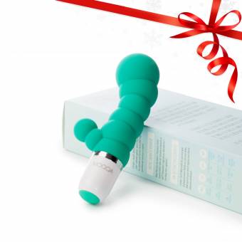 Moqqa Surfer - Vibrador con estimulación del punto G (10 niveles de vibración, silicona suavve, 12 cm de largo, diámetro máx. de 2,5 cm, forma de oruga). Envíos a Almería