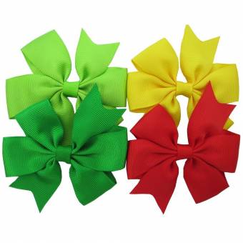 Cozyswan - Set de 40 lazos para el pelo, de grogrén, con clip de pinza, para niña. Envíos a Cádiz