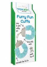 ToyJoy Furry Fun Bondage Puños Azul - 220 gr. Envíos a València