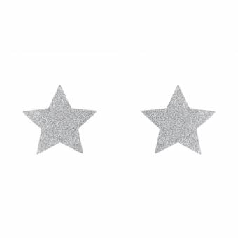 Bijoux indiscrets Flash Star Silver Glitter Pasties Skin Jewelry reutilizable pezón de silicona Sexy regalo. Envíos a Navarra
