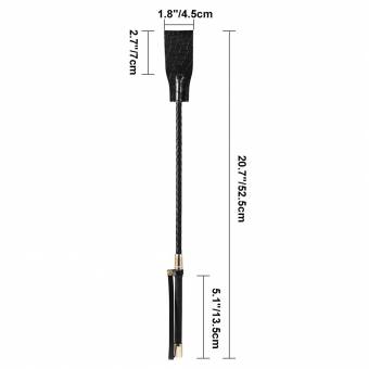 Utimi SM Luxury Flagellators con Mango Antideslizante y Palos Trenzados Flirt Sex Toy Whips. Envíos a València