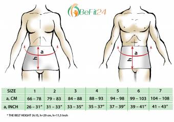 ®Befit24 Faja Lumbar Para Ciática - Soporte Para El Dolor En La Espalda Baja - Excelente Para Enfermedad Degenerativa De Disco, Prevención Y Tratamiento Del Lumbago - [ Size 5 - Beige ]. Envíos a C&oa