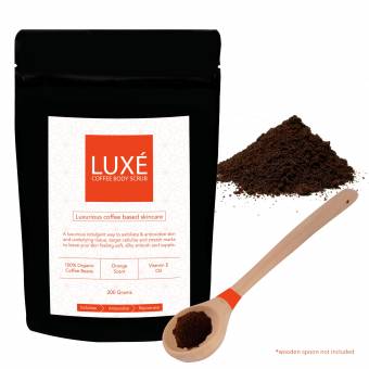 LUXE Exfoliante Corporal Exfoliante, Exfoliante Corporal Natural, Exfoliante Natural Celulitis, Aceite Vitamina E, 200g. Envíos a Córdoba