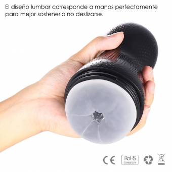 Masturbadores Masculinos Louviva Juguetes Eróticos Vagina Realista para Hombre (Color Negro). Envíos a Santa Cruz de Tenerife