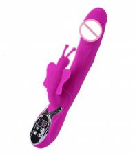 JULI 12 Modos Juguete Sexual Vibrador Silicona, 45ºC inteligente de calefacción Dual Motor G Punto Impermeable Recargable. Envíos a Huelva