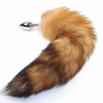 Yocitoy Fox cola Anal Butt Toy Plug para el sexo, la piel suave y gruesa para la inserción segura y fácil Tamaño pequeño. Envíos a Almería