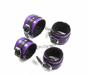 Adulto Bundle Toy Set - Pareja Pareja dormitorio enslavement uniforme diversión juguete (púrpura). Envíos a Almería
