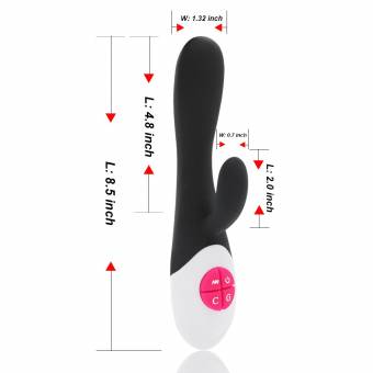 Lowestbest 16 frecuencia Vibrador Silicona Impermeable de G-Punto Estimulación del Clítoris Juguetes Sexuales Masajeador. Envíos a Granada