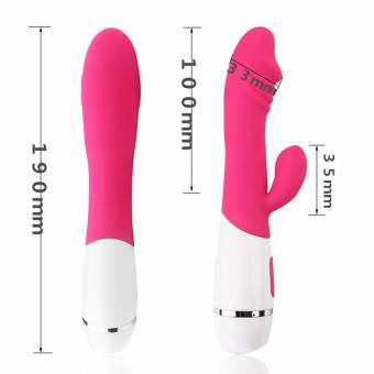【Vibramore】 Sexuales Mujer Vibrador de Mujer Consoladores Sexuales Mujer Vibrador Sexual Mujer Punto G Silicona Médica Clítoris Vibrador Consolador Dildo Juguete Sexual Pene Cibrador,Carga USB,Imperme