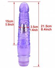 Vibrador Fabricado con TPR Suave y Deslizante / Ondas de Estimulacion Interna / Estimulacion de Clitoris / Motor con Varios grados de Intensidad. Envíos a Huelva