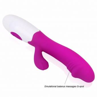 Ouneed Juguete de sexo femenino impermeable mini bala vibrador G-punto masajeador de juguete (Rosa caliente). Envíos a Palencia