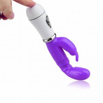 Ouneed Conejo de varias velocidades impermeable consolador vibrador adultos del sexo juguete (Púrpura). Envíos a Almería