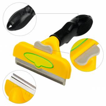 Fypo Cepillo de Pelo para Perros y Gatos Mascotas (Peine para Quitar Pelo Muerto de Mascotas). Envíos a Almería