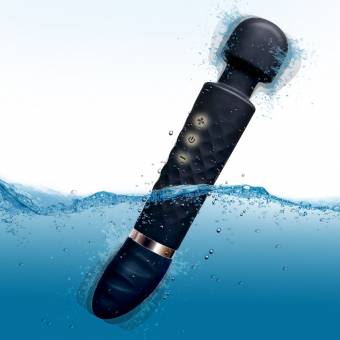 Cksohot® Vibradores Dobles Silicona para Mujeres Punto G Silicona Masajeador de varita Vagina y Clítoris Masajeador, 12 modos, Carga USB, impermeable - Negro. Envíos a Cuenca