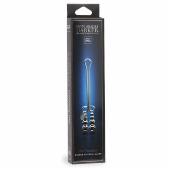 Fifty Shades Of Grey Just Sensation Beaded Clitoral Clamp Succionador de Clítoris - 1 Unidad. Envíos a León