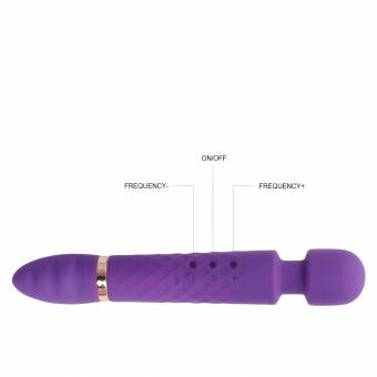 Vibradores Sexual para Mujer Hombres Pareja Masajeador Clitoris Consoladores Silicona Vagina Anal Punto G Juguetes Sexuales para Adultos Electrico USB Recargable Impermeable 2 Motores (Morado). Enví