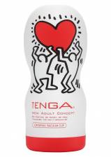 Tenga Original Vacuum, Keith Haring, Masturbador, 6.9 x 15.50 x 6.9 cm, Color Blanco / Multicolor - 125 gr. Envíos a Las Palmas