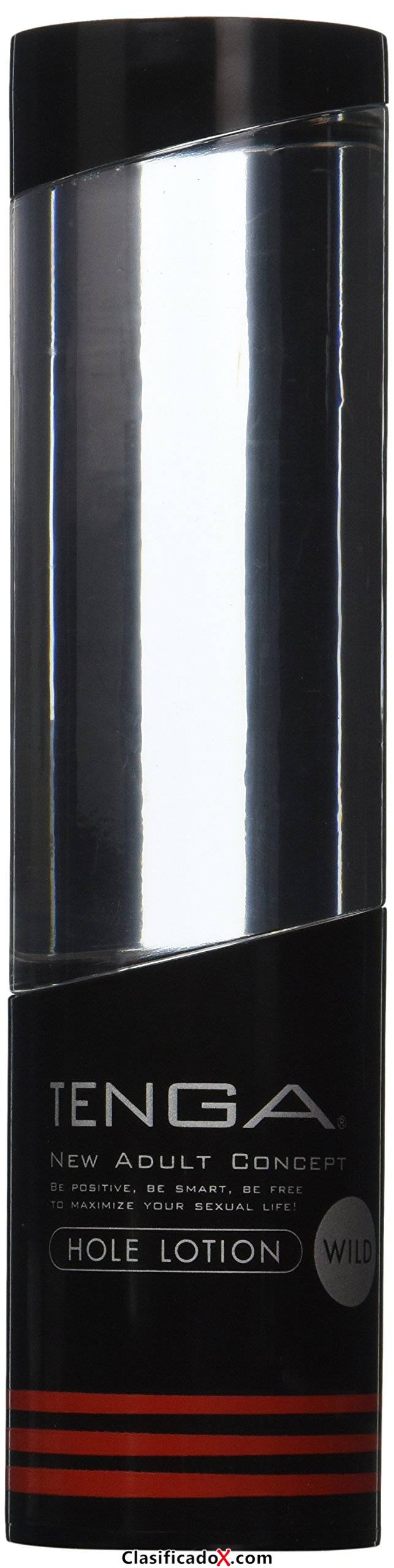 Tenga Loción Wild, Lubricante Masturbador, 4.4 x 17.7 x 4.4 cm, Color Transparente / Negro - 170 ml. Envíos a Granada
