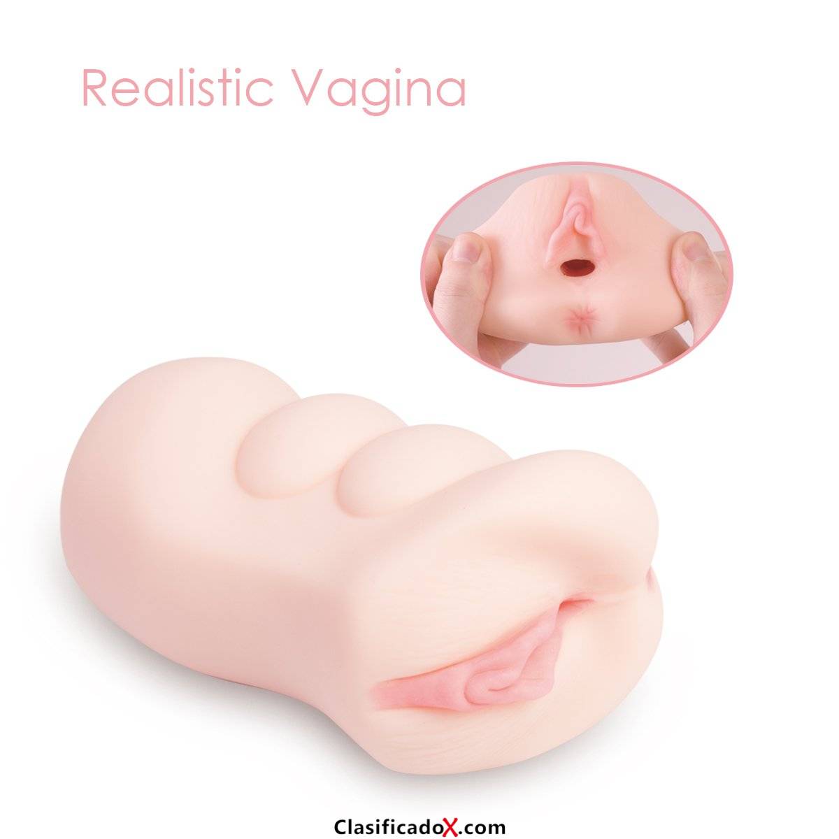 ZEMALIA Lolita III Masturbador Plus - Nueva Vagina para Hombre Masturbación, Juguetes Sexuales de Silocona Suave, Simulación Realista 3d de la Vagina Eróticos. Envíos a Granada
