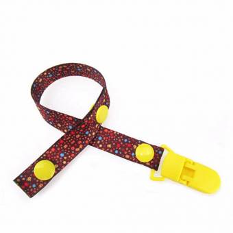 6pcs Goldore Baby Botón fijo Ajuste de la hebilla de la correa Longitud Chupete cadena de clip infantil de la gota resistente. Envíos a València
