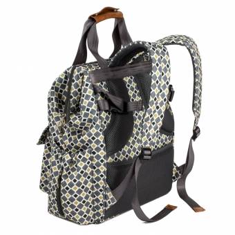 ALLCAMP Mochila de pañales para mamá, estilo versátil resistente al agua bolsa de pañales para bebés, gran capacidad de pañales cambiador de bolsa, organizador de cochecito con cambiar de mat. Envíos 