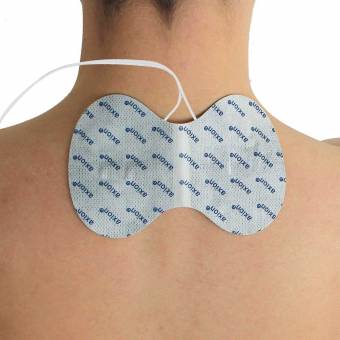 Almohadilla electrodo para cuello. Para TENS EMS electroestimuladores conexión de clavija 2mm. Envíos a Granada