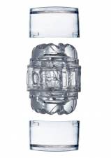 Fleshlight Toys Quickshot Vantage Transparent Masturbador - 268 gr. Envíos a Guadalajara