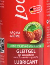 Loovara gel lubricante 100ml en base agua de aloe vera con aroma natural de fresa. Envíos a València