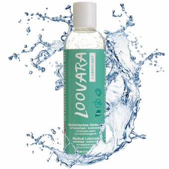 LOOVARA Lubricante a base de agua - 250 ml - compatible con el condón, lubricante vegano, sin colorantes ni conservantes. Envíos a Huelva