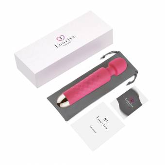 Vibrador AV, Louviva Consoladores Sexuales Mujer Varita mágica, 25 Modos, Carga por USB ( Color Rosa ). Envíos a Santa Cruz de Tenerife