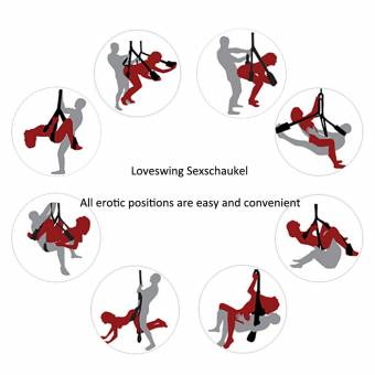 SM Columpios Sexo Swing Restricción Bondage con Marco de Triángulo de Acero y Swing de Primavera Interior Muebles Sexual Fetish Fantasy Juego para Adultos. Envíos a Lleida