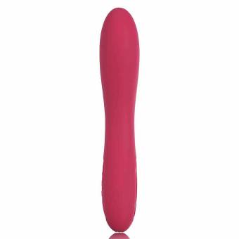 SVAKOM Leslie Estimulador Potente Inteligente Vibrador de Calefacción Punto-G Varita Masajeador Masageador Dildo Consolador Juguete Sexsual Recargable Para Mujer(Rosa Brillante). Envíos a Almerí