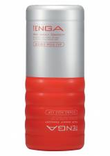 Tenga Double Hole, Masturbador, 6.6 x 15.5 x 6.6 cm, Color Rojo / Gris - 225 gr. Envíos a Huelva